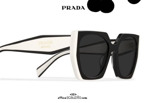 prada sunglases white|prada sunglasses white and black.